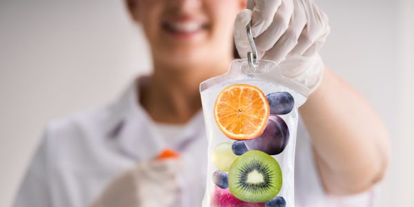 IV Drip Vitamin Infusion Therapy Saline Bag